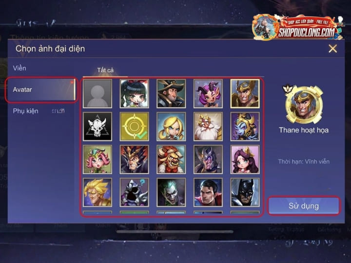 4 cách Đổi Avatar Liên Quân: Hướng Dẫn Chi Tiết Từng Bước Cách 1: Đổi Avatar Liên Quân Trực Tiếp Trong Game (Điện Thoại)