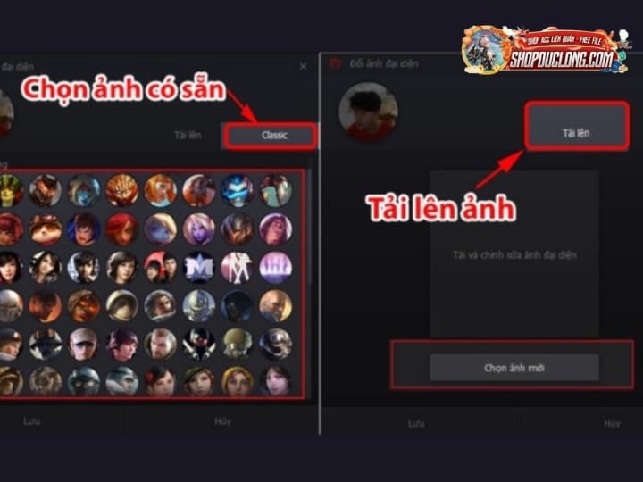 4 cách Đổi Avatar Liên Quân: Hướng Dẫn Chi Tiết Từng Bước Cách 2: Đổi Avatar Liên Quân Qua Ứng Dụng Garena Trên Điện Thoại