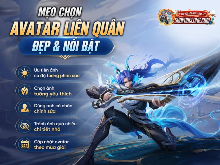 4 cách Đổi Avatar Liên Quân: Hướng Dẫn Chi Tiết Từng Bước Mẹo Chọn Avatar Liên Quân Đẹp & Nổi Bật