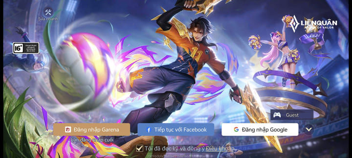 Cách tải Liên Quân Mobile trên Android và iPhone đơn giản, an toàn Mở game và đăng nhập