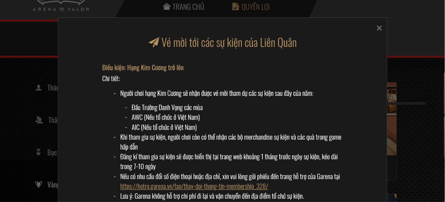 Membership Liên Quân là gì? Mốc Quân Huy lên hạng, quyền lợi & quà vòng quay Siêu Cấp Membership Liên Quân là gì? Mốc Quân Huy lên hạng, quyền lợi & quà vòng quay Siêu Cấp